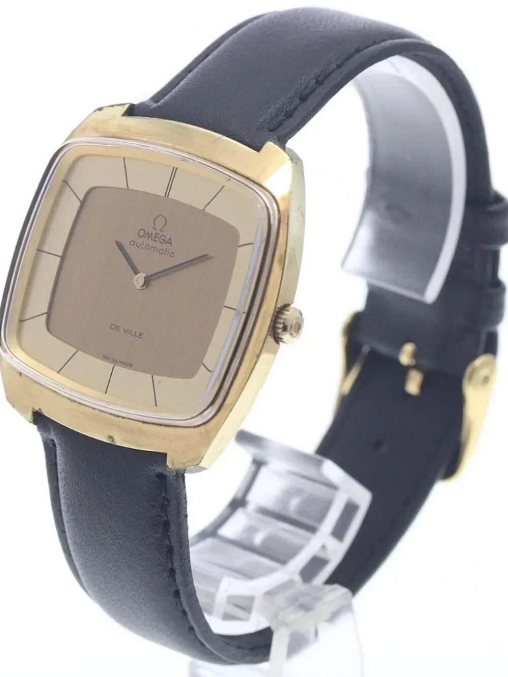OMEGA De Ville 151.0051 Cal.711 Square gold Dial Automatic Men's Watch_966557